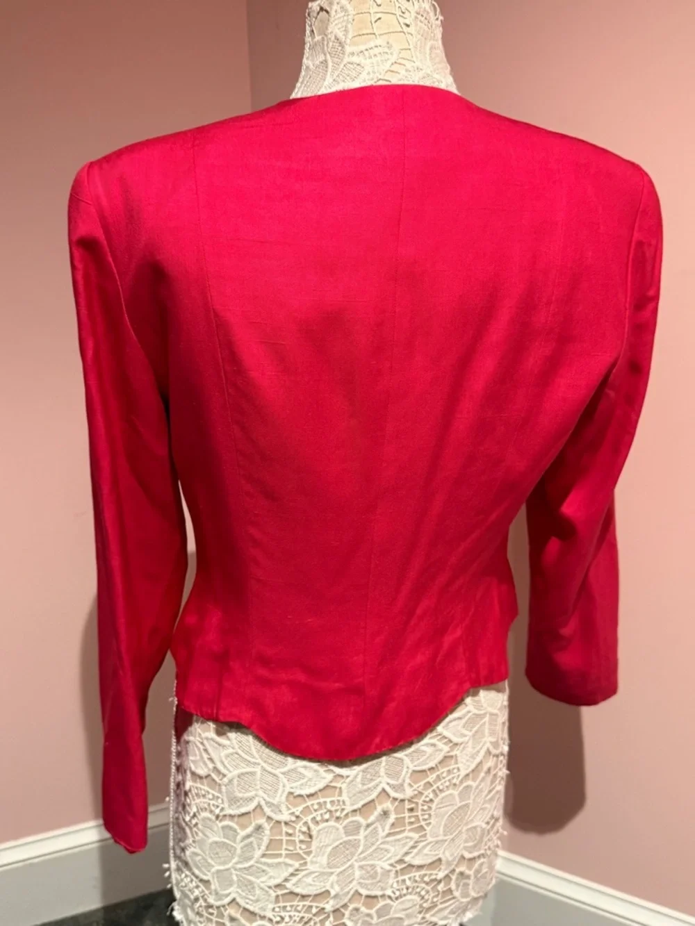 Patrick Collection vintage 80s/90s silk blazer